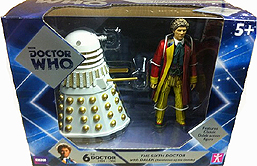 Sixth Doctor with Dalek